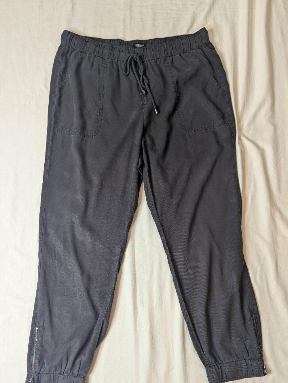 Jones & Co. Women's Joggers, Blue/Gray in Size 1X